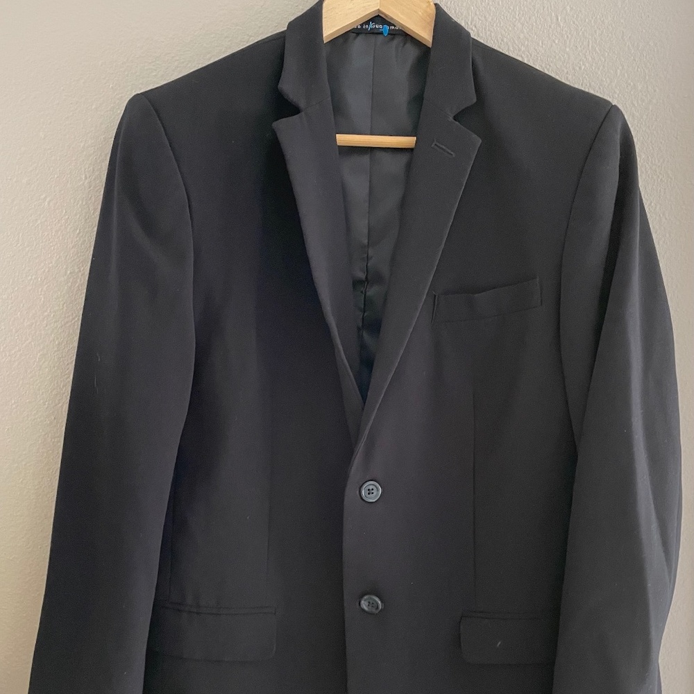 Black sport coat